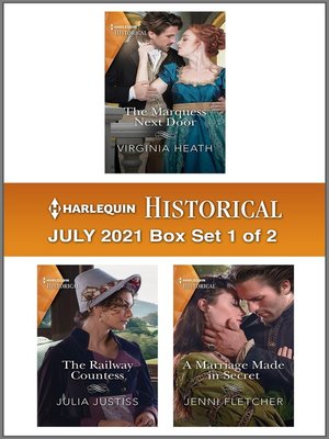 cover image of Harlequin Historical July 2021--Box Set 1 of 2